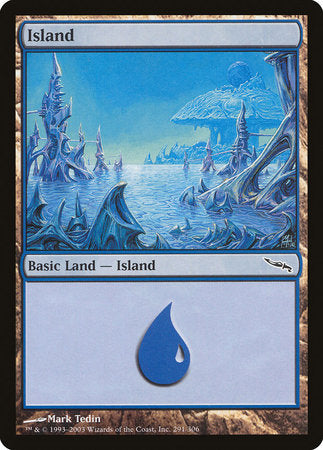 Island (291) [Mirrodin] | Cards and Coasters CA