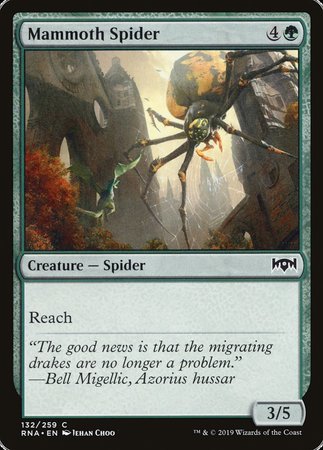 Mammoth Spider [Ravnica Allegiance] | Cards and Coasters CA