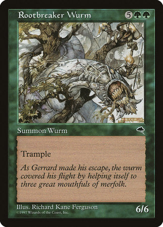 Rootbreaker Wurm [Tempest] | Cards and Coasters CA