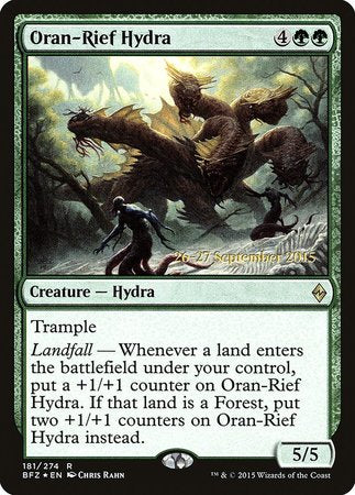 Oran-Rief Hydra [Battle for Zendikar Promos] | Cards and Coasters CA