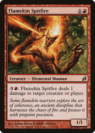 Flamekin Spitfire [Lorwyn] | Cards and Coasters CA