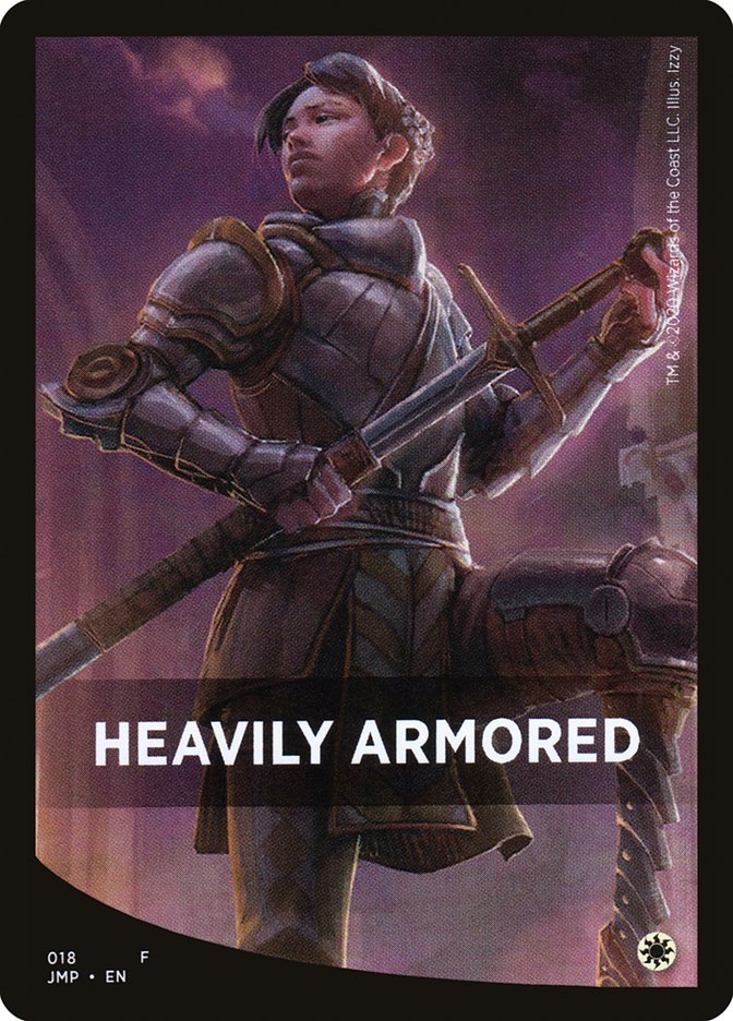 Heavily Armored Theme Card [Jumpstart Front Cards] | Cards and Coasters CA