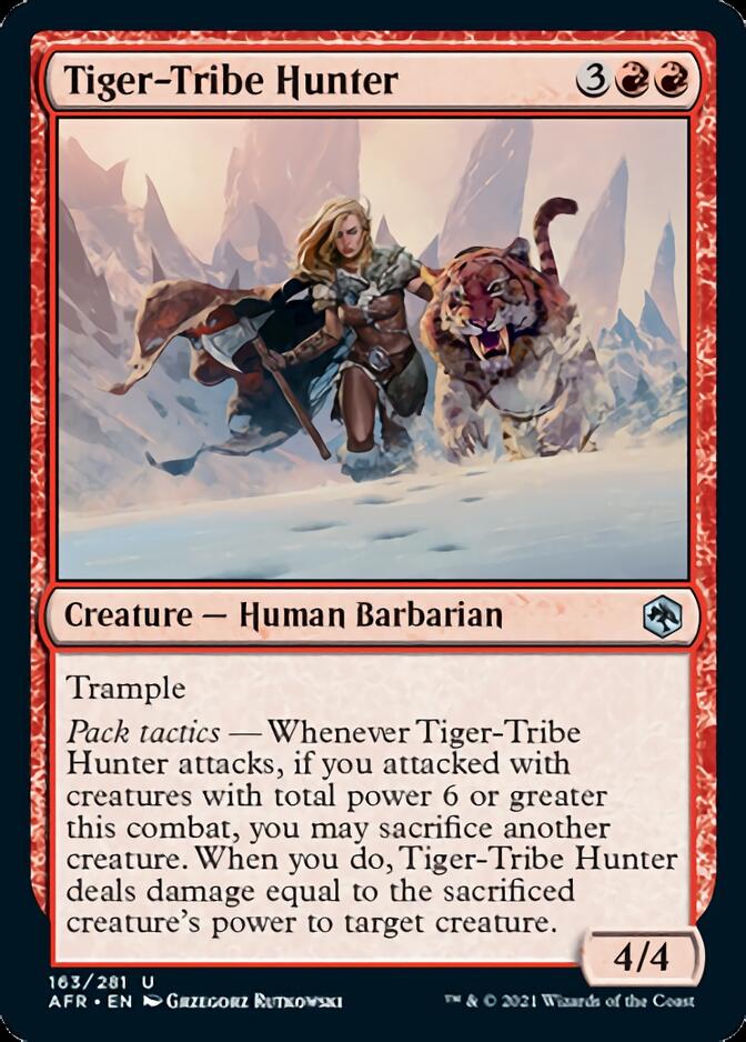 Tiger-Tribe Hunter [Dungeons & Dragons: Adventures in the Forgotten Realms] | Cards and Coasters CA