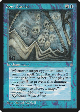 Soul Barrier [Ice Age] | Cards and Coasters CA