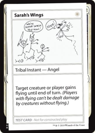 Sarah's Wings (2021 Edition) [Mystery Booster Playtest Cards] | Cards and Coasters CA