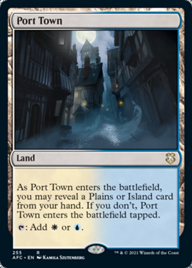 Port Town [Dungeons & Dragons: Adventures in the Forgotten Realms Commander] | Cards and Coasters CA