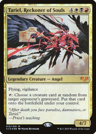 Tariel, Reckoner of Souls [From the Vault: Angels] | Cards and Coasters CA