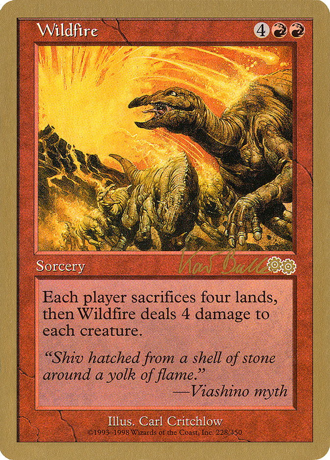 Wildfire (Kai Budde) [World Championship Decks 1999] | Cards and Coasters CA