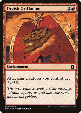 Orcish Oriflamme [Eternal Masters] | Cards and Coasters CA