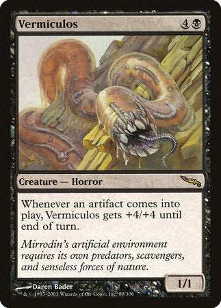 Vermiculos [Mirrodin] | Cards and Coasters CA