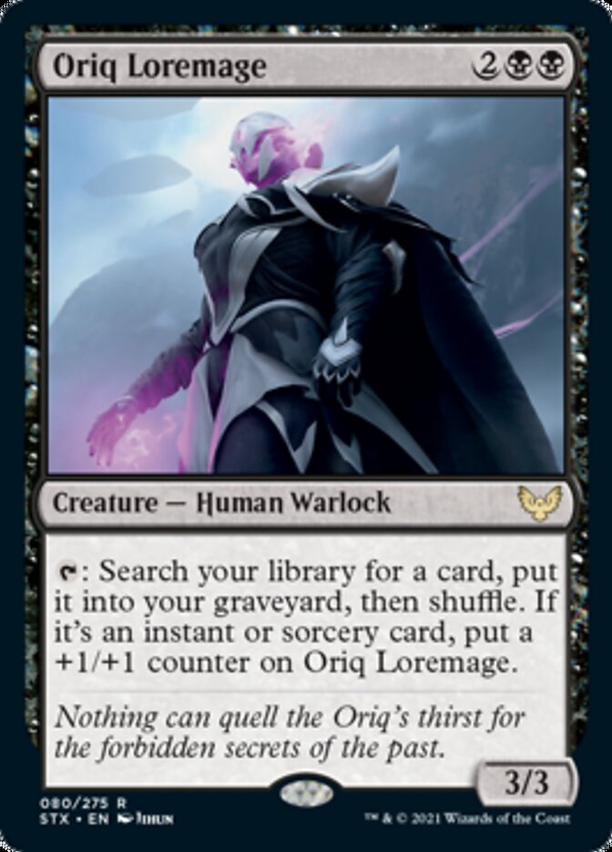 Oriq Loremage [Strixhaven: School of Mages] | Cards and Coasters CA