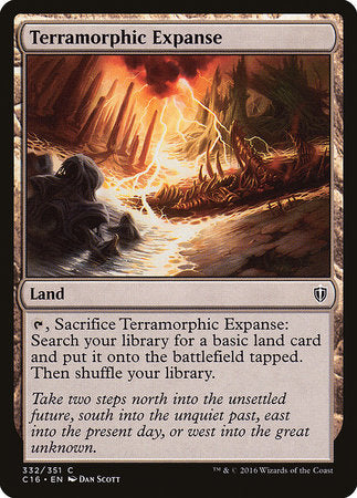 Terramorphic Expanse [Commander 2016] | Cards and Coasters CA