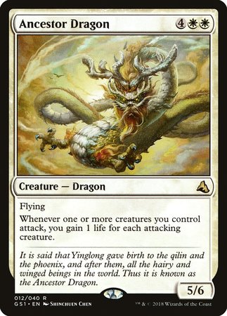 Ancestor Dragon [Global Series Jiang Yanggu & Mu Yanling] | Cards and Coasters CA