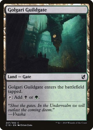 Golgari Guildgate [Commander 2019] | Cards and Coasters CA