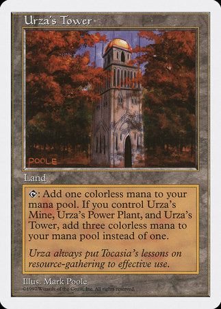 Urza's Tower [Fifth Edition] | Cards and Coasters CA