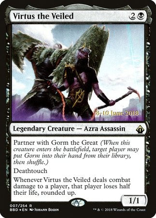 Virtus the Veiled [Battlebond Promos] | Cards and Coasters CA