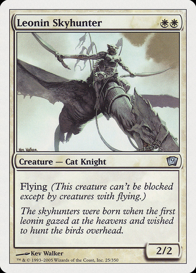 Leonin Skyhunter [Ninth Edition] | Cards and Coasters CA