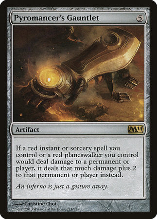 Pyromancer's Gauntlet [Magic 2014] | Cards and Coasters CA