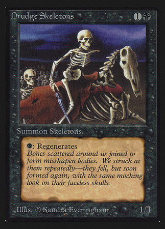 Drudge Skeletons (IE) [Intl. Collectors’ Edition] | Cards and Coasters CA