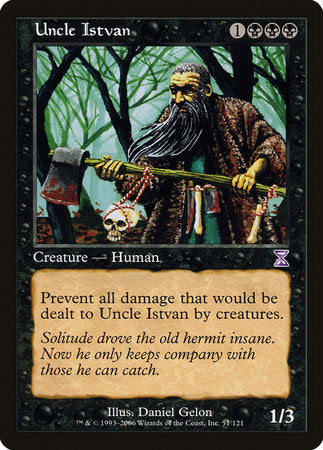 Uncle Istvan [Time Spiral Timeshifted] | Cards and Coasters CA