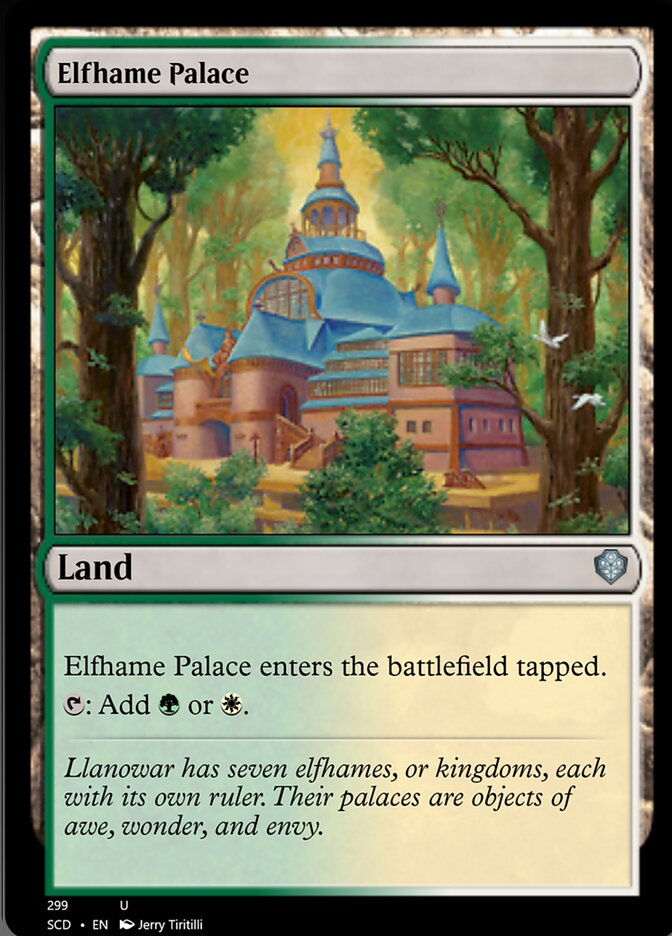 Elfhame Palace [Starter Commander Decks] | Cards and Coasters CA