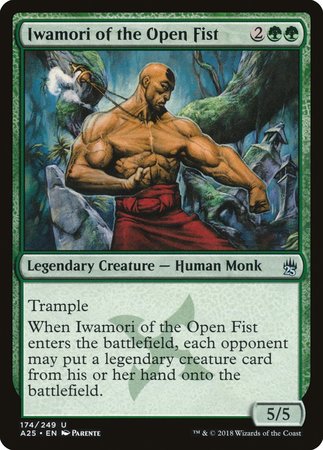 Iwamori of the Open Fist [Masters 25] | Cards and Coasters CA