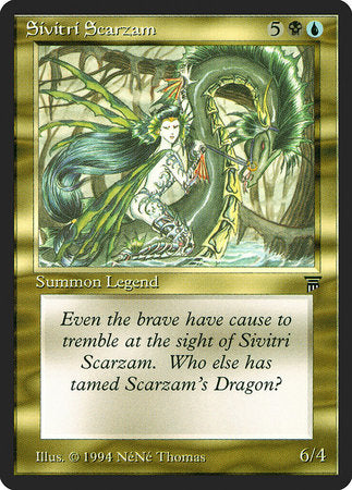 Sivitri Scarzam [Legends] | Cards and Coasters CA