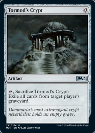 Tormod's Crypt [Core Set 2021] | Cards and Coasters CA