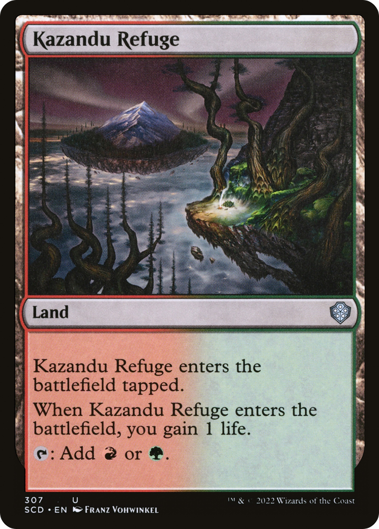 Kazandu Refuge [Starter Commander Decks] | Cards and Coasters CA