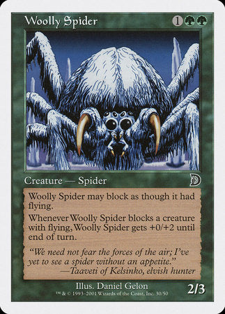Woolly Spider [Deckmasters] | Cards and Coasters CA