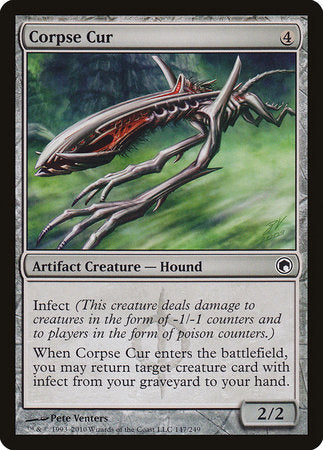 Corpse Cur [Scars of Mirrodin] | Cards and Coasters CA