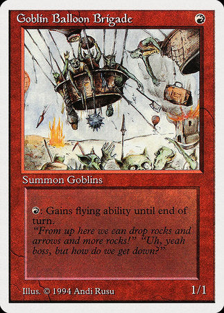 Goblin Balloon Brigade [Summer Magic / Edgar] | Cards and Coasters CA