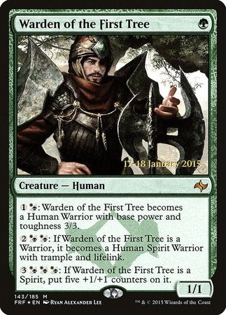 Warden of the First Tree [Fate Reforged Promos] | Cards and Coasters CA