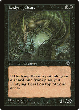 Undying Beast [Portal] | Cards and Coasters CA