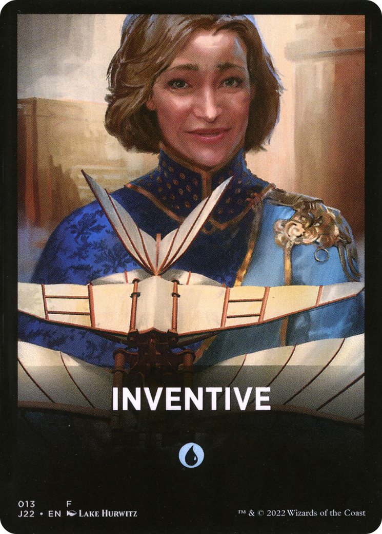 Inventive Theme Card [Jumpstart 2022 Front Cards] | Cards and Coasters CA