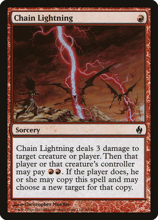 Chain Lightning [Premium Deck Series: Fire and Lightning] | Cards and Coasters CA