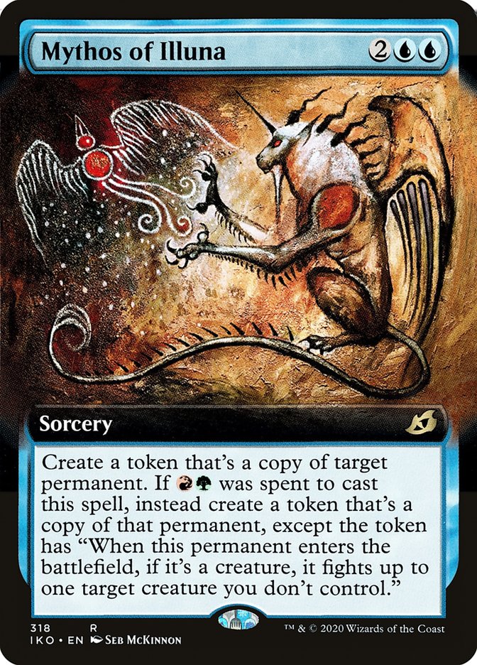 Mythos of Illuna (Extended Art) [Ikoria: Lair of Behemoths] | Cards and Coasters CA