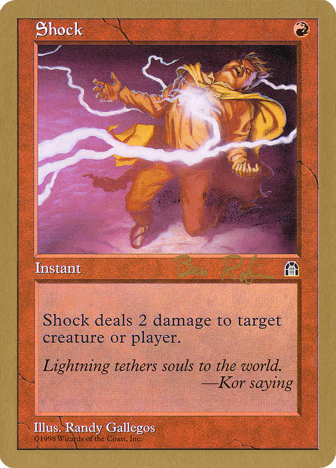 Shock (Ben Rubin) [World Championship Decks 1998] | Cards and Coasters CA