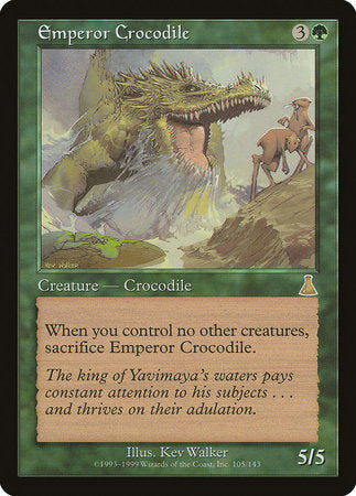 Emperor Crocodile [Urza's Destiny] | Cards and Coasters CA