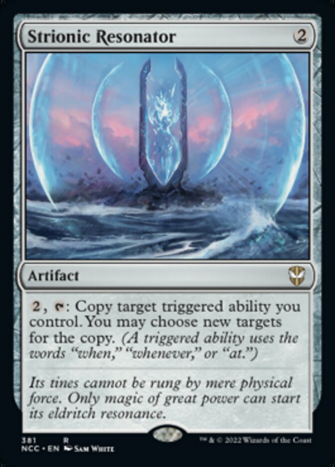 Strionic Resonator [Streets of New Capenna Commander] | Cards and Coasters CA
