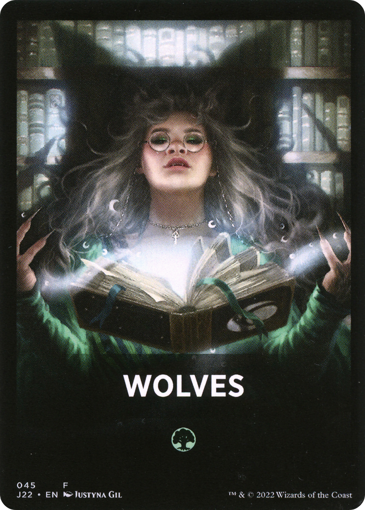 Wolves Theme Card [Jumpstart 2022 Front Cards] | Cards and Coasters CA