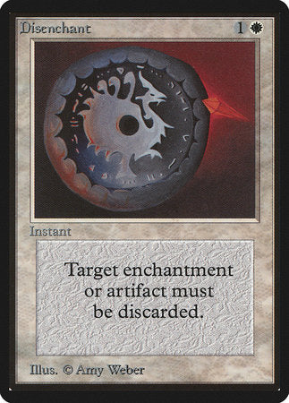 Disenchant [Limited Edition Beta] | Cards and Coasters CA