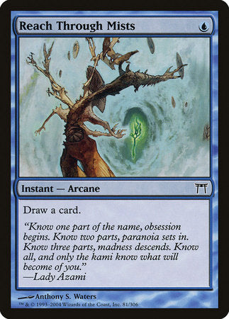 Reach Through Mists [Champions of Kamigawa] | Cards and Coasters CA