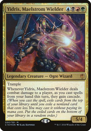Yidris, Maelstrom Wielder (Commander 2016) [Commander 2016 Oversized] | Cards and Coasters CA