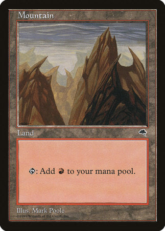 Mountain (Vertical) [Tempest] | Cards and Coasters CA