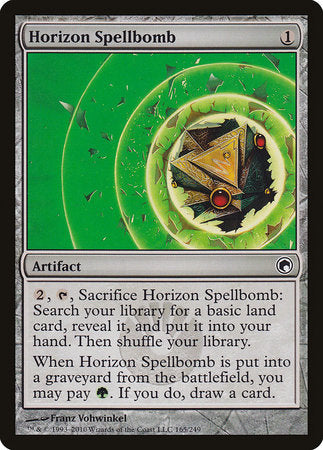 Horizon Spellbomb [Scars of Mirrodin] | Cards and Coasters CA