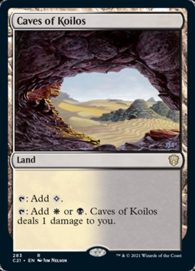 Caves of Koilos [Commander 2021] | Cards and Coasters CA