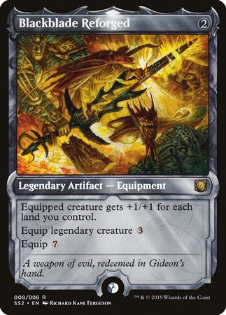 Blackblade Reforged [Signature Spellbook: Gideon] | Cards and Coasters CA