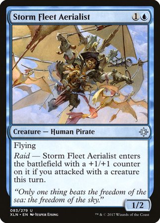 Storm Fleet Aerialist [Ixalan] | Cards and Coasters CA