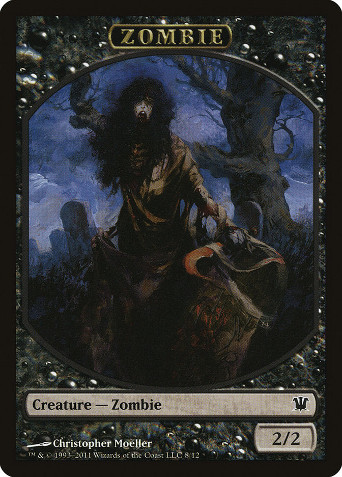 Zombie (8/12) [Innistrad Tokens] | Cards and Coasters CA